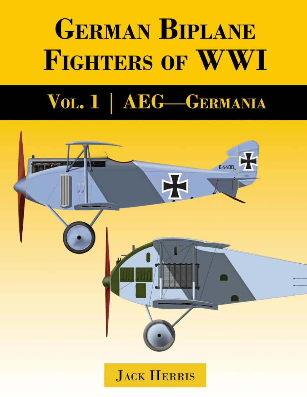 Aeronaut Books German Biplane Fighters of WWI Vol.1